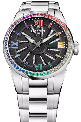 Perrelet Turbine Lady Aurora Bracelet Watch