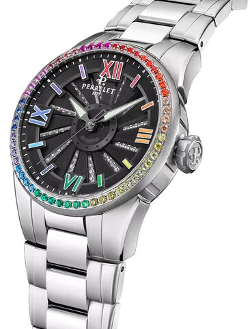Perrelet Turbine Lady Aurora Bracelet Watch