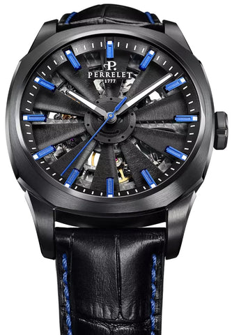 Perrelet Turbine Urban Skeleton 3 Hands Watch