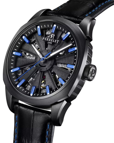 Perrelet Turbine Urban Skeleton 3 Hands Watch