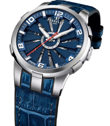 Perrelet Turbine Skull 3 Hands Watch