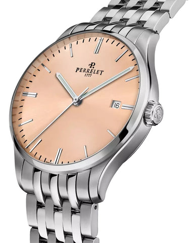 Perrelet Weekend 3 Hands Salmon Watch