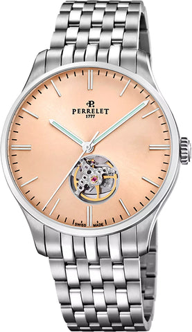 Perrelet Watch Weekend 3 Hands Open Heart A1302/D