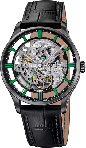 Perrelet Watch Weekend Skeleton 3 Hands A1306/3