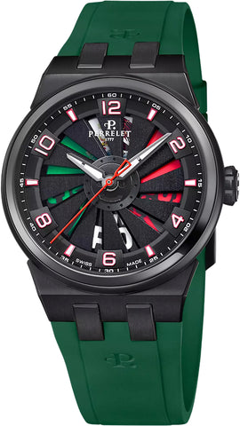 Perrelet Watch Turbine Titanium 3 Hands A4067/S1