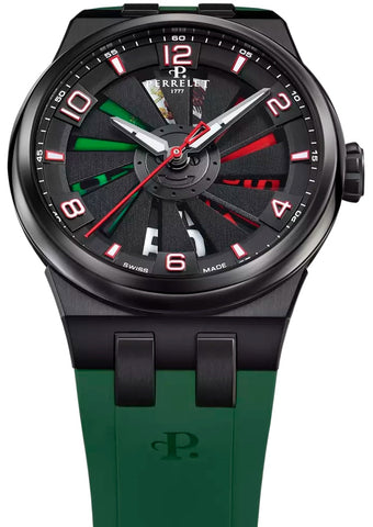 Perrelet Turbine Titanium 3 Hands Watch