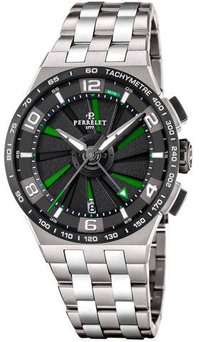 Perrelet Watch Turbine Chrono NEO Green A4072/2