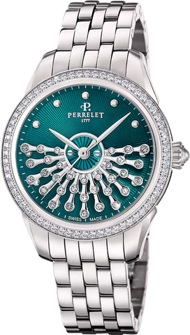 Perrelet Josephine Vert Imperial Diamond Watch A2072/D