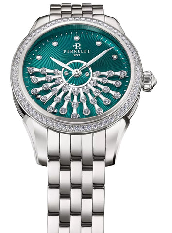 Perrelet Josephine Vert Imperial Diamond Watch
