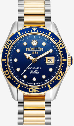 Roamer Watch Rockshell Scuba 220858 47 45 50