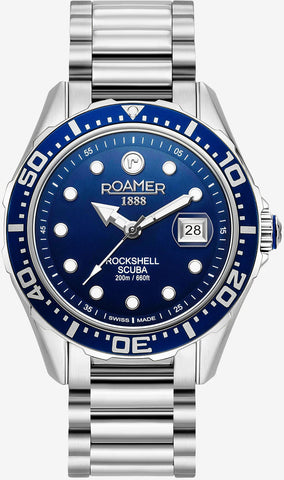 Roamer Watch Rockshell Scuba 220858 41 45 50