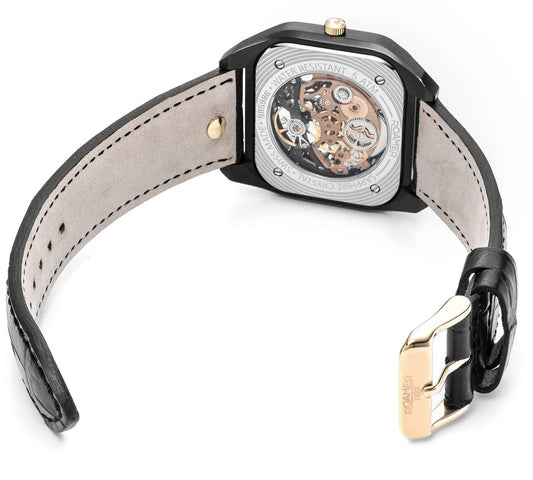 Roamer Mechano Black Skeleton Watch