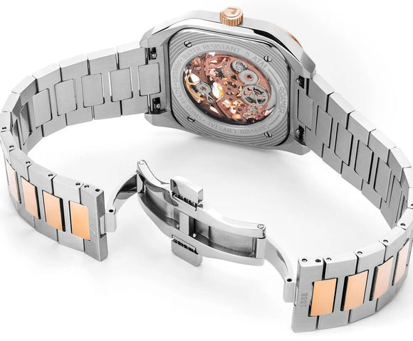 Roamer Mechano Green Skeleton Watch