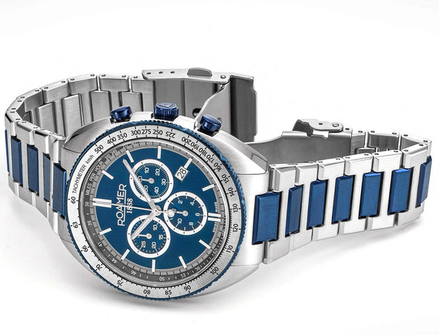 Roamer Power Chrono Blue Watch