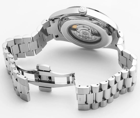 Roamer Primeline Day Date II Marine Blue Watch