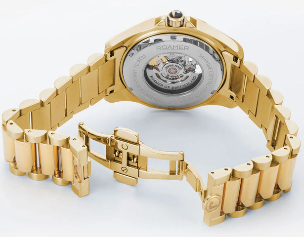 Roamer Rockshell Mark III Skeleton Black Watch