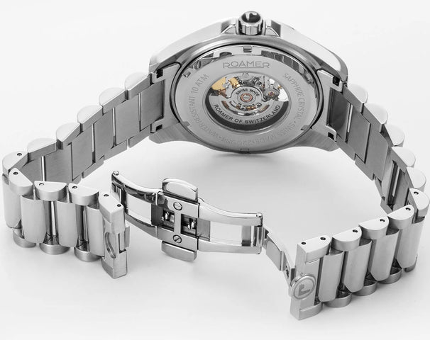 Roamer Rockshell Mark III Skeleton Black Watch