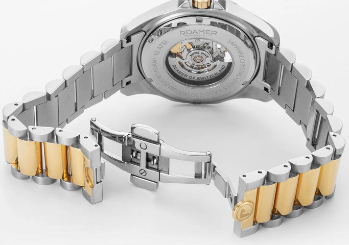 Roamer Rockshell Mark III Skeleton Green Watch