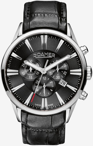 Roamer Watch Superior Chrono Black 508837 41 55 05