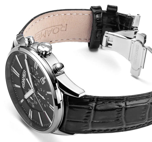 Roamer Superior Chrono Black Watch