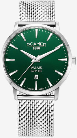 Roamer Watch Valais Green Gents 988833 41 75 05