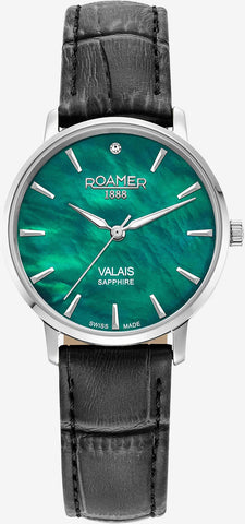 Roamer Valais Green Ladies Watch