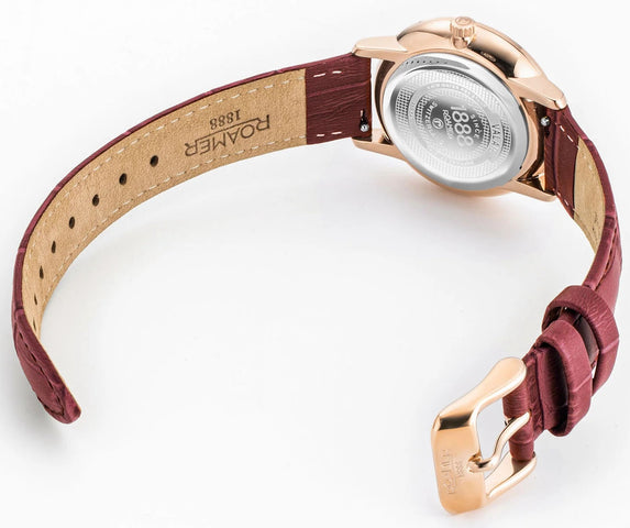 Roamer Valais Red MOP Ladies Watch