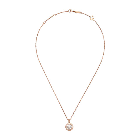 Chopard Happy Diamonds Icons 18ct Rose Gold 0.15ct Diamond Pendant