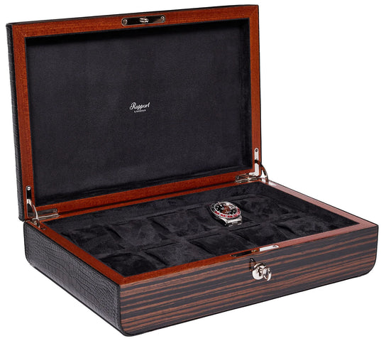 Rapport Watch Box Mayfair 10 Macassar Wood