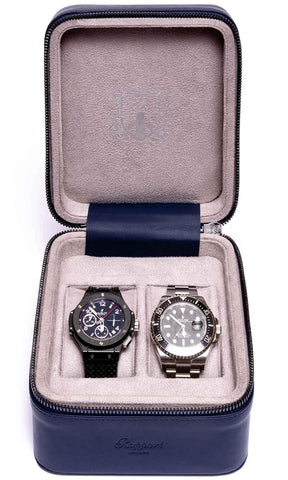 Rapport Watch Case Hyde Park 2 Blue Zip D263