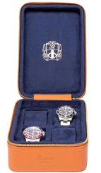 Rapport Watch Case Hyde Park 4 Tan Zip D272