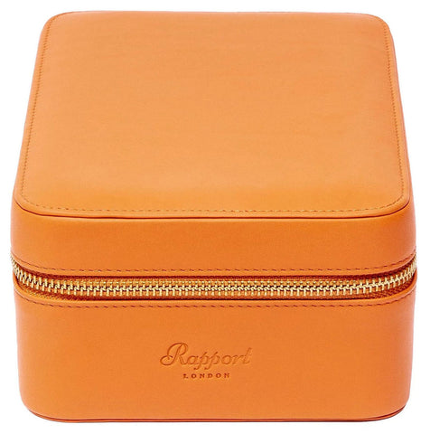 Rapport Watch Case Hyde Park 4 Tan Zip