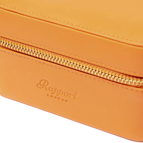 Rapport Watch Case Hyde Park 4 Tan Zip