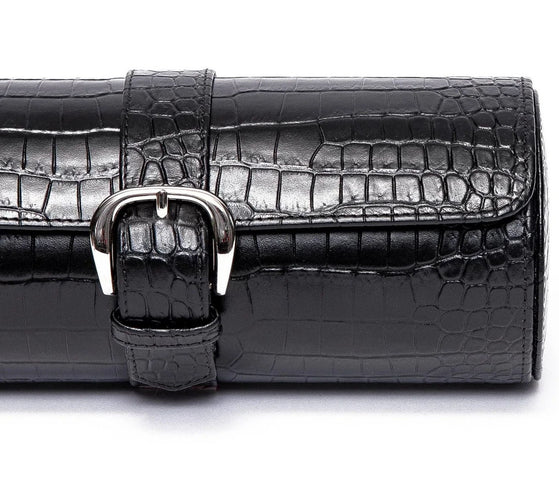 Rapport Watch Roll Brompton 3 Black Crocodile