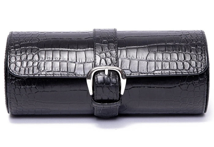 Rapport Watch Roll Brompton 3 Black Crocodile