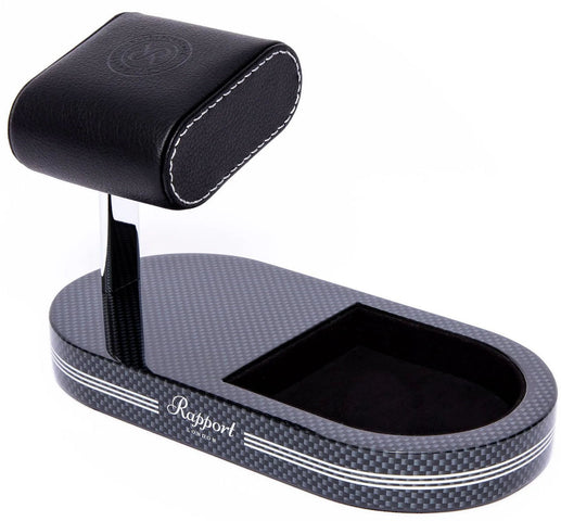 Rapport Watch Stand Formula Tray Carbon Fibre Silver