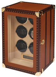 Rapport Watch Winder Roamer 6 Leather Brown W646
