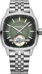 Raymond Weil Watch Freelancer Calibre RW1212 Green Bracelet 2790-ST-52051