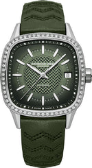 Raymond Weil Watch Freelancer 60 Lab Green Ladies 2490-SCS-52051