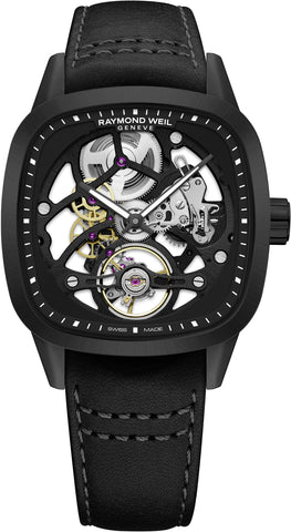 Raymond Weil Watch Freelancer Skeleton Cushion 40mm Limited Edition 2795-BKC-20000