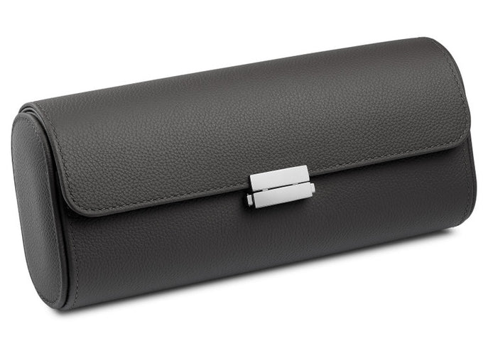 Scatola del Tempo Watch Case Viaggio Pochette Grey