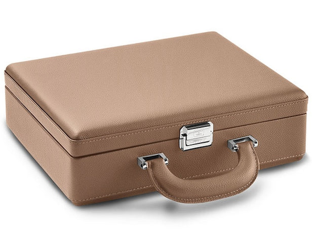 Scatola del Tempo Watch Case Valigetta 8 Handle Chestnut