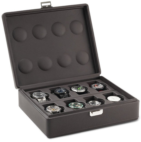Scatola del Tempo Watch Case Valigetta 8 Chocolate 05017.MSIL