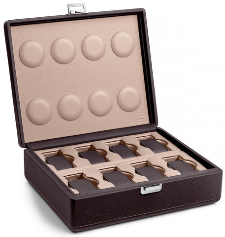 Scatola del Tempo Watch Case Valigetta 8 Bi Colour 05017.MCSIL