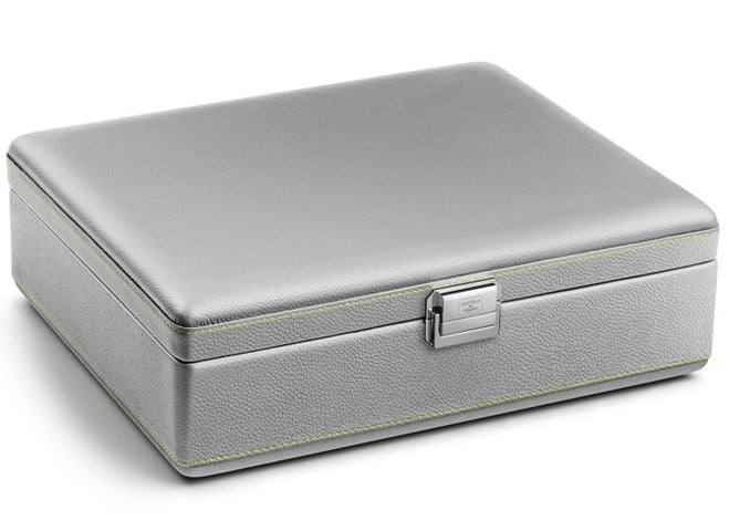 Scatola del Tempo Watch Case Valigetta 8 Grey Green
