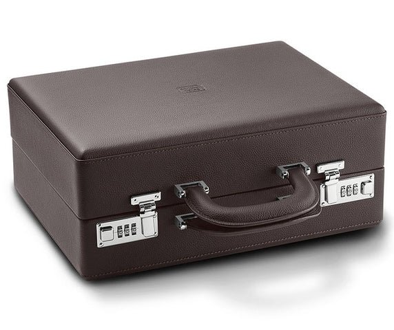 Scatola del Tempo Watch Case Valigetta 16 Chocolate