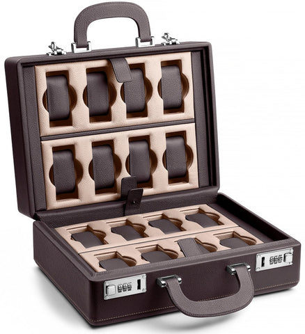 Scatola del Tempo Watch Case Valigetta 16 Bi Colour 05011.MCSIL