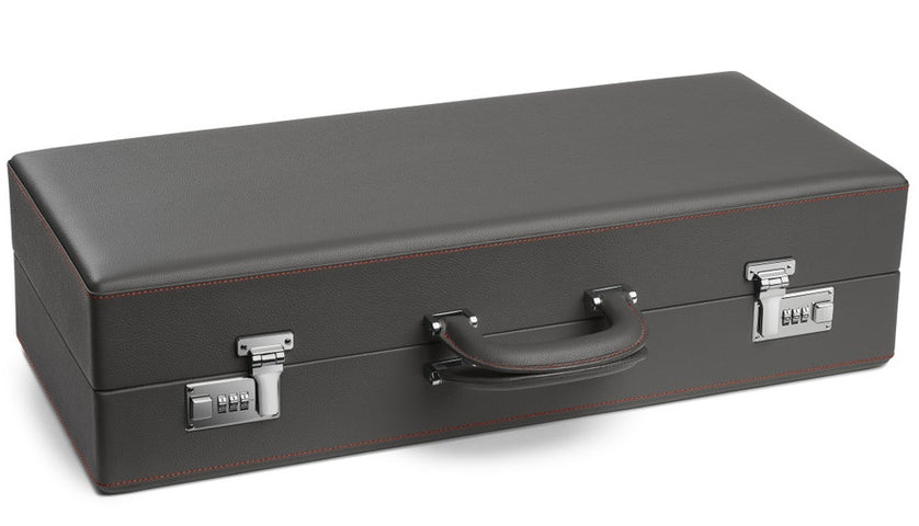 Scatola del Tempo Watch Case Valigetta 32 Grey Orange