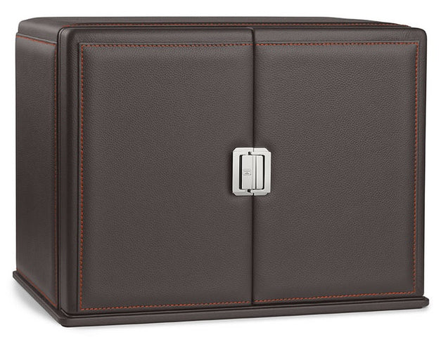 Scatola del Tempo Watch Winder Rotore 6 Grey Orange