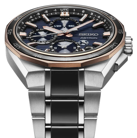 Seiko Astron GPS Solar Dual-Time Chronograph Limited Edition Watch